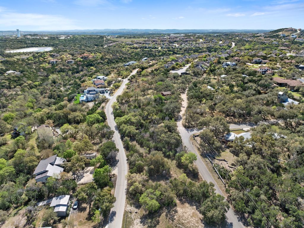 17009 Clara Van Street Austin, TX 78734 - Photo 24 of 25 an aerial view of residential building with green space