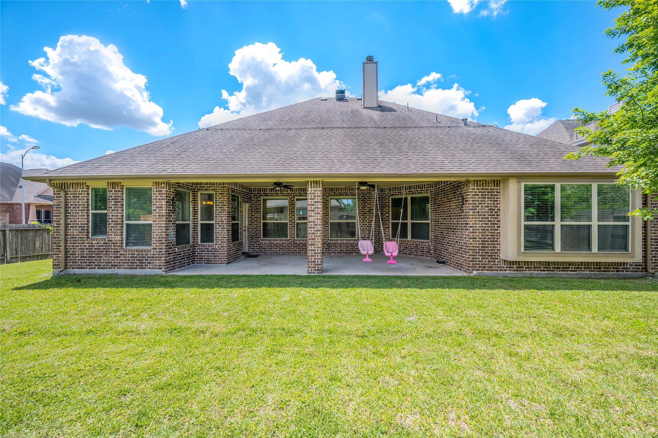 19006 Panther Peak Spring, TX 77388 - Photo 45 of 48 Second view of back yard patio from back yard area