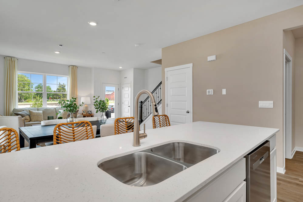 2259 Riesling Road Oswego, IL 60543 - Photo 11 of 23 a kitchen with a sink and a refrigerator