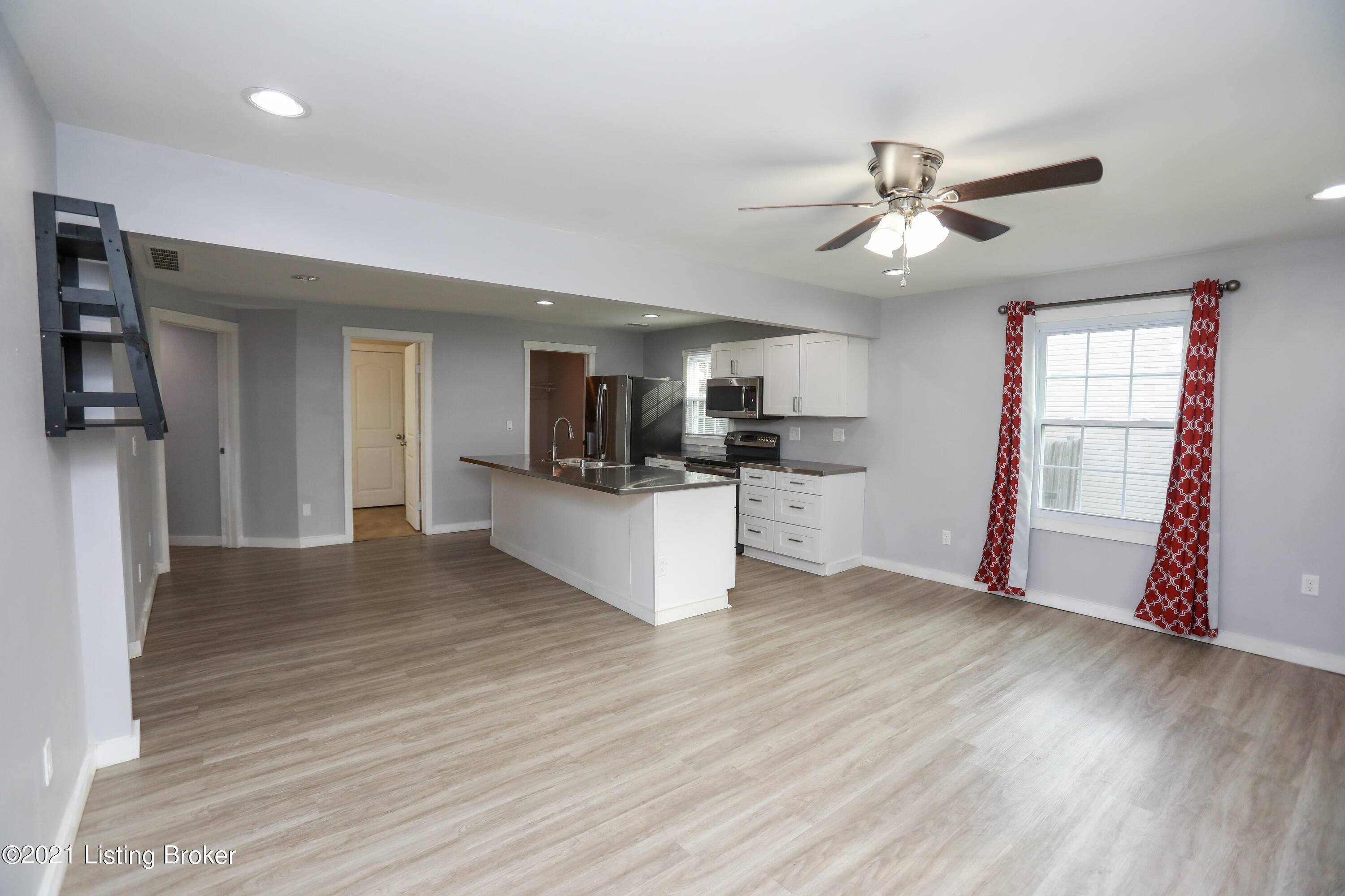 1023 Reeves Road Louisville, KY 40219 - Photo 3 of 21 Open Concept Living Room/Kitchen