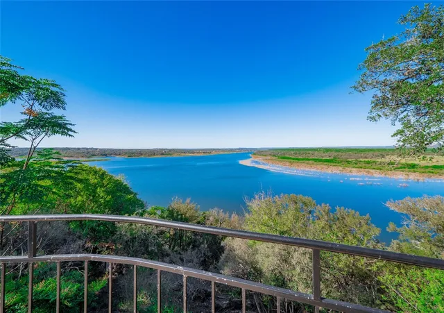 a view of ocean from a balcony