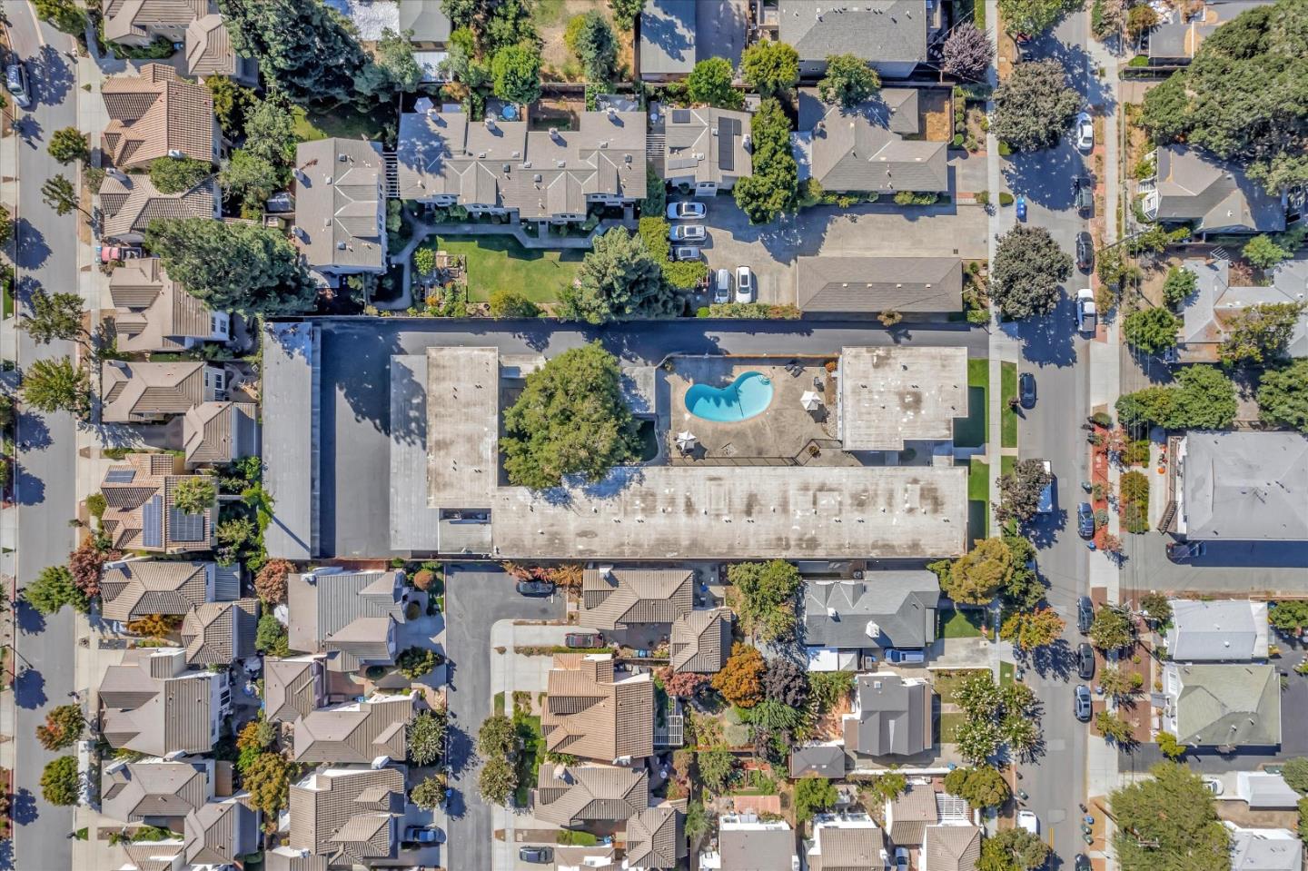245 Bush Street Mountain View, CA 94041 - Photo 4 of 33 an aerial view of multiple house