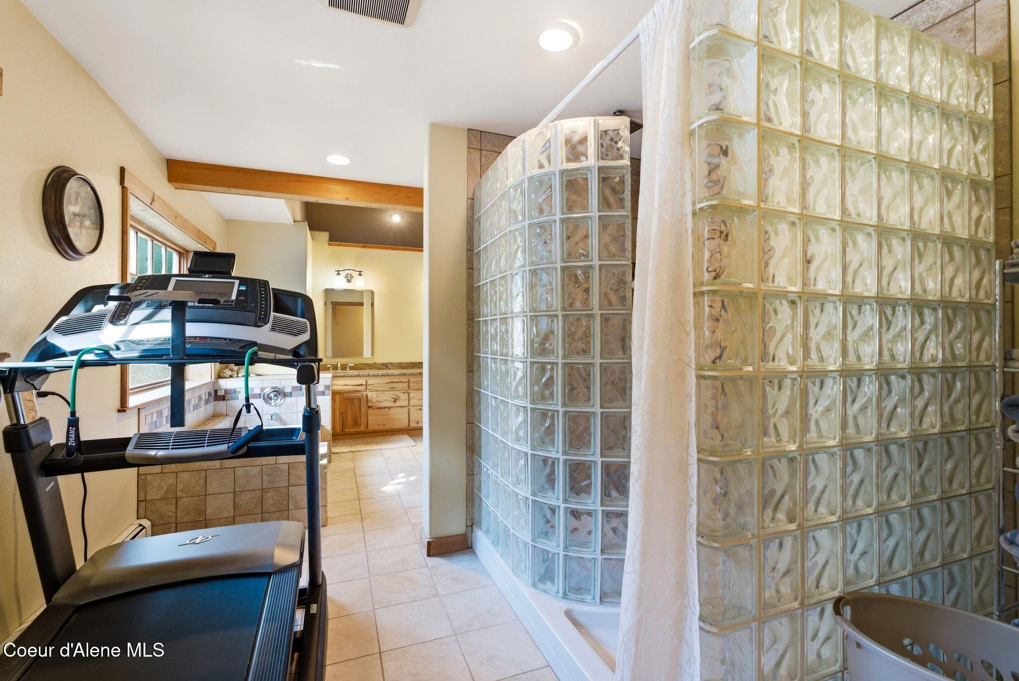 4719 Selle Road Sandpoint, ID 83864 - Photo 35 of 93 Master bathroom walk-in shower