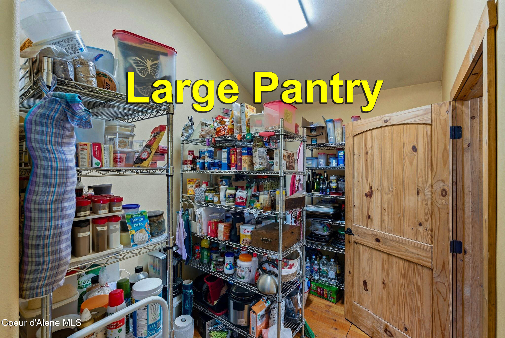 4719 Selle Road Sandpoint, ID 83864 - Photo 42 of 93 Large pantry off the kitchen