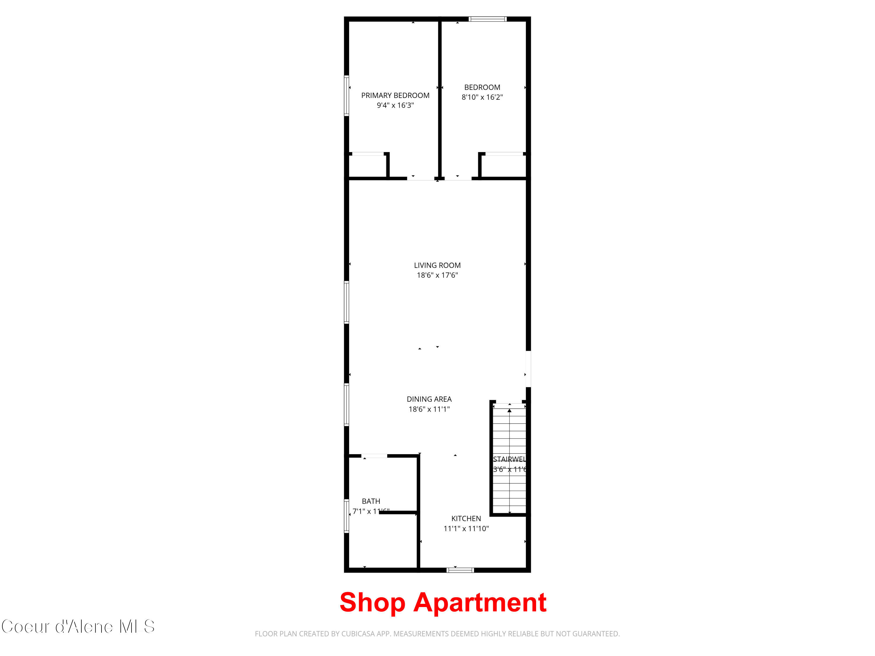 4719 Selle Road Sandpoint, ID 83864 - Photo 93 of 93 Apartment floor plan