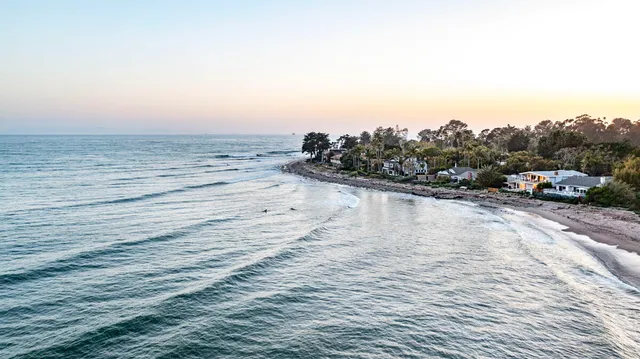 a view of a ocean view