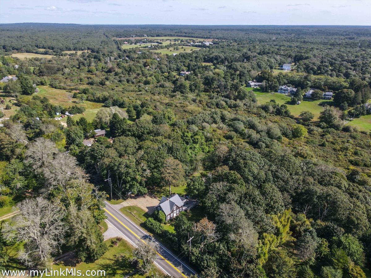 986 State Road Vineyard Haven, MA 02568 - Photo 26 of 27 an aerial view of a forest with houses
