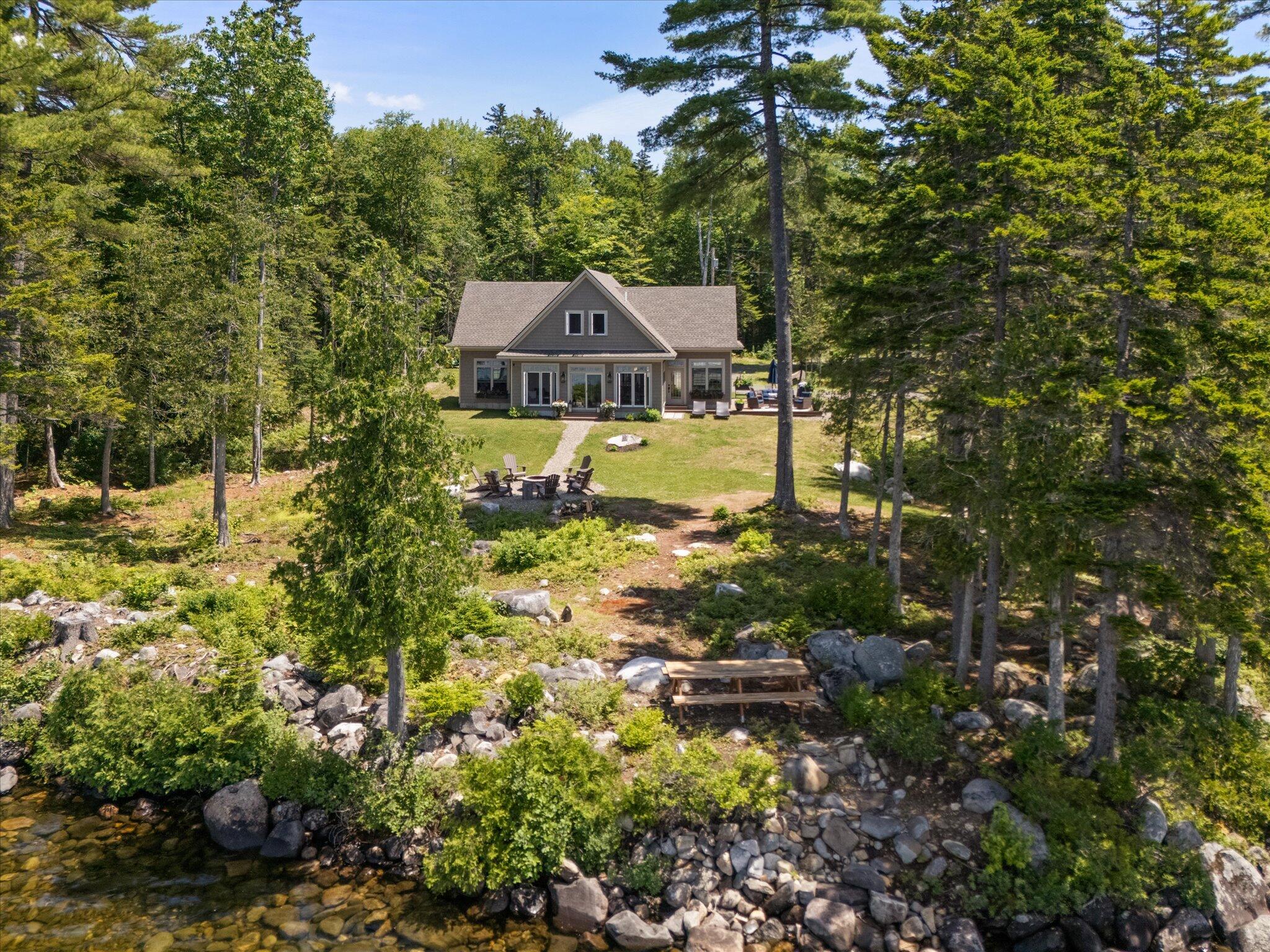 622 Railroad Bed Road Milo, ME 04463 - Photo 10 of 87 View from the lake...