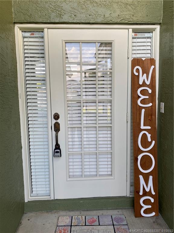 2843 Southwest Montego Terrace Stuart, FL 34997 - Photo 2 of 20 Front Entrance