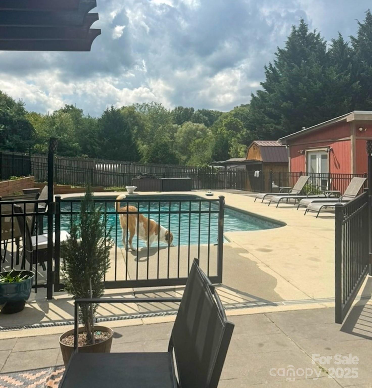 206 Martin Road Swannanoa, NC 28778 - Photo 33 of 42 a view of a lake with a floor to ceiling window next to a yard