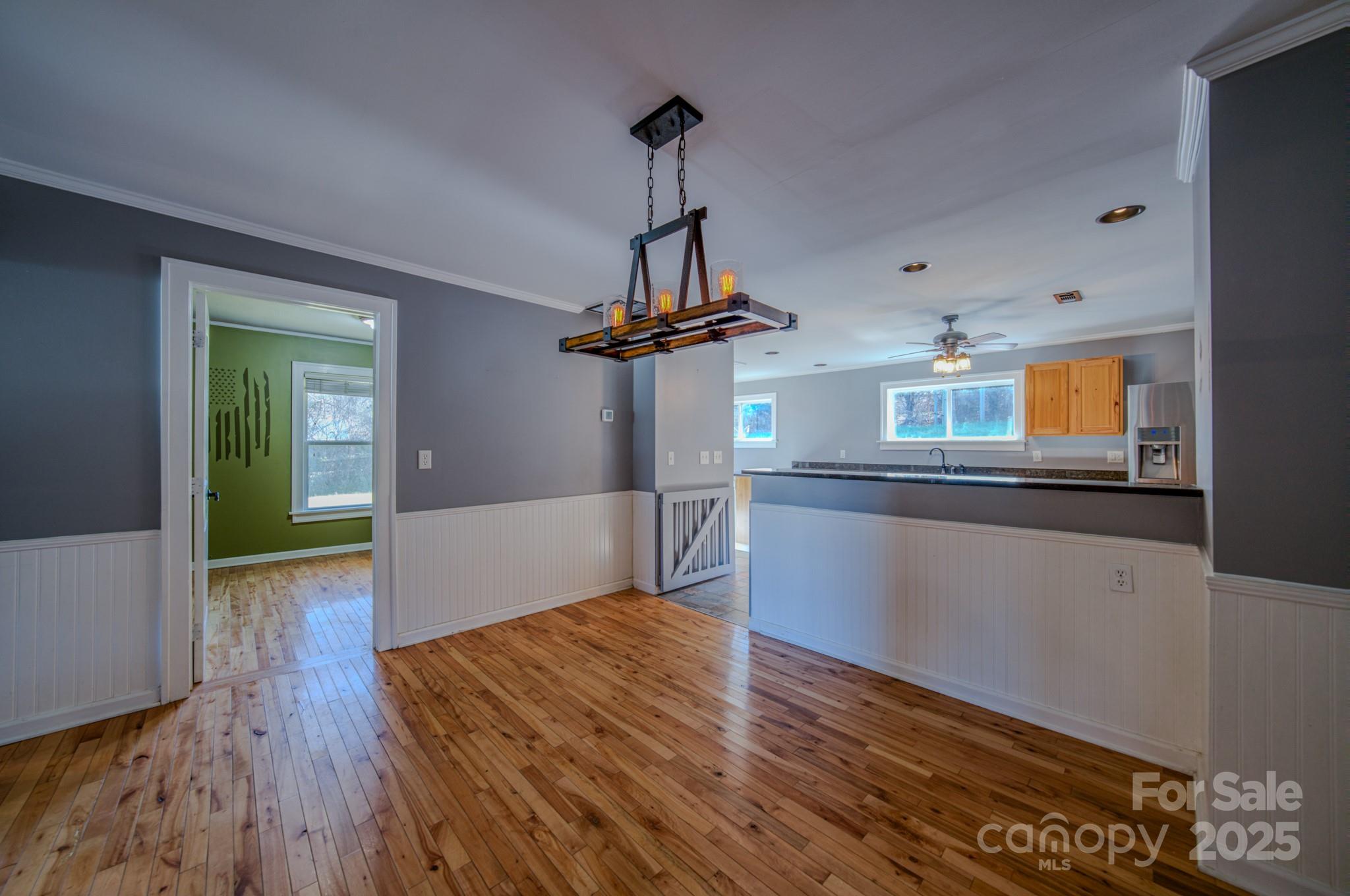 206 Martin Road Swannanoa, NC 28778 - Photo 10 of 42 a view of a room with wooden floor and a window