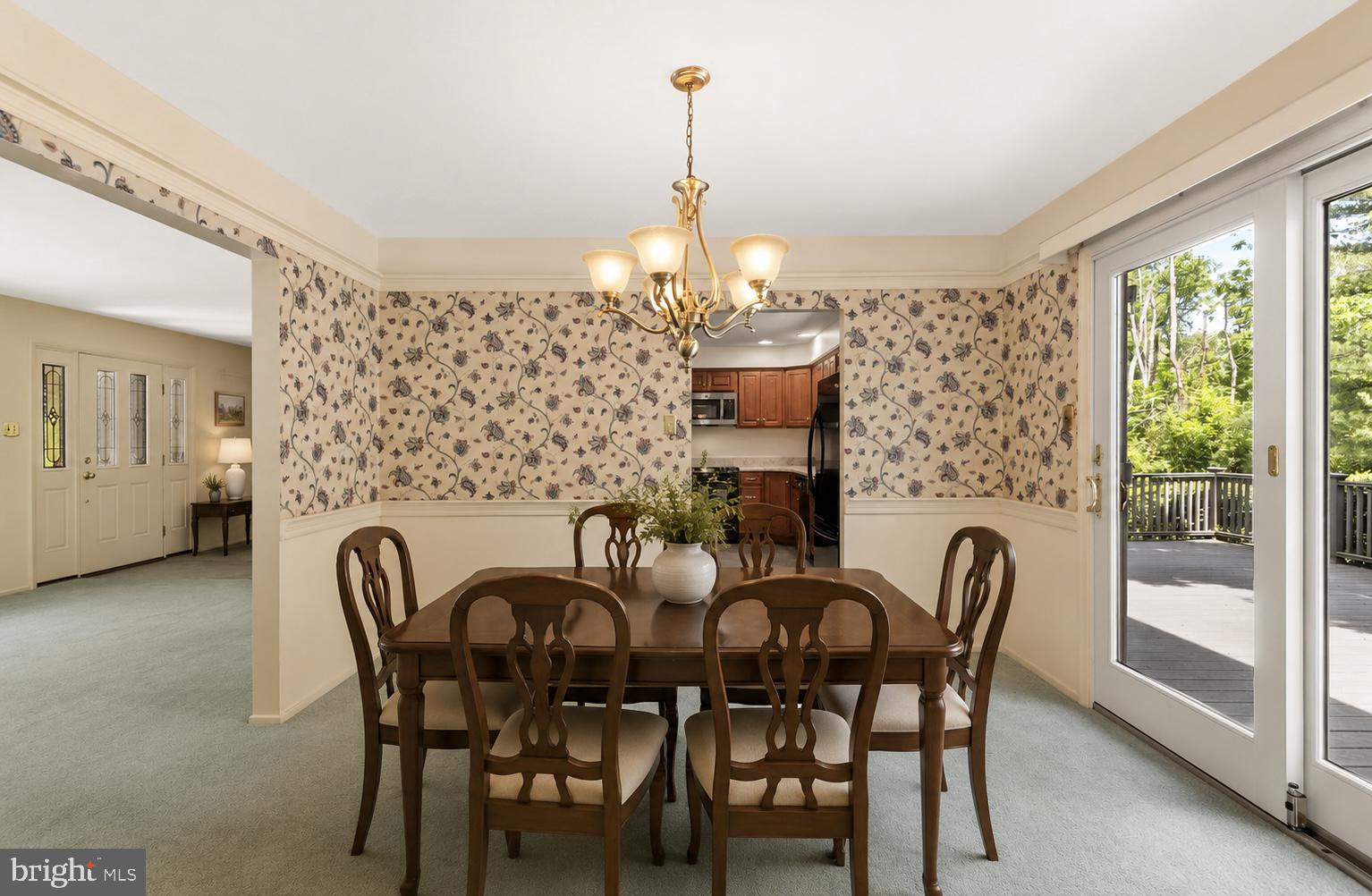 108 Sheeder Road Phoenixville, PA 19460 - Photo 8 of 42 a view of a dining room with furniture window and outside view