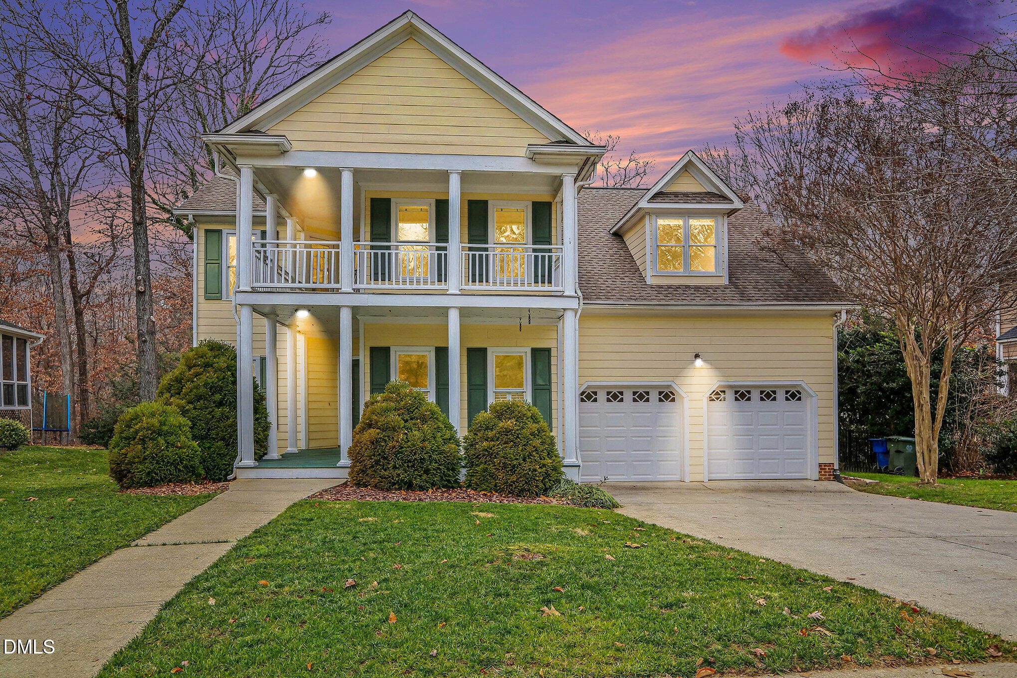 10415 Ashmead Lane Raleigh, NC 27614 - Photo 3 of 44 a front view of a house with garden