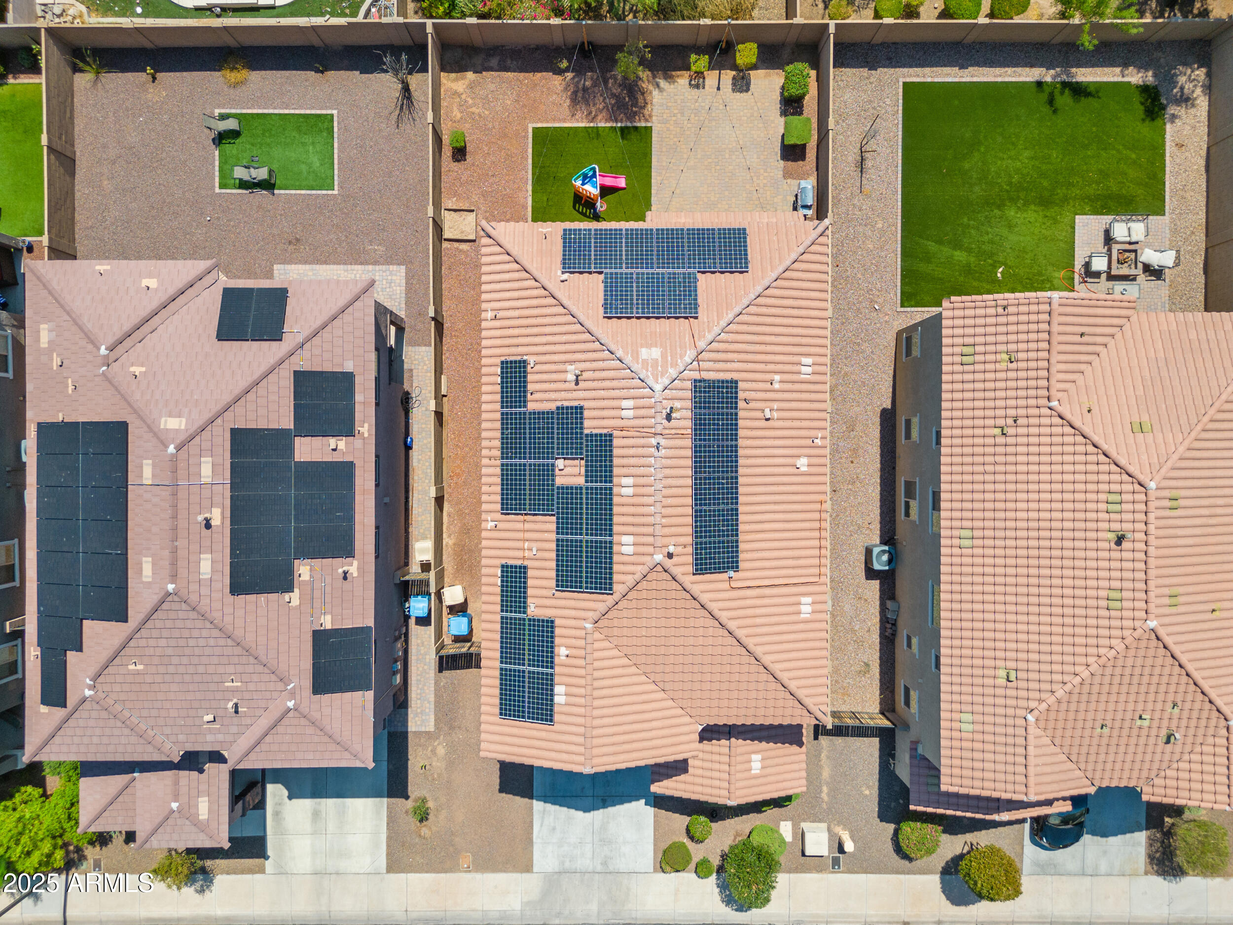 21243 West Coronado Road Buckeye, AZ 85396 - Photo 40 of 49 an aerial view of residential houses with outdoor space
