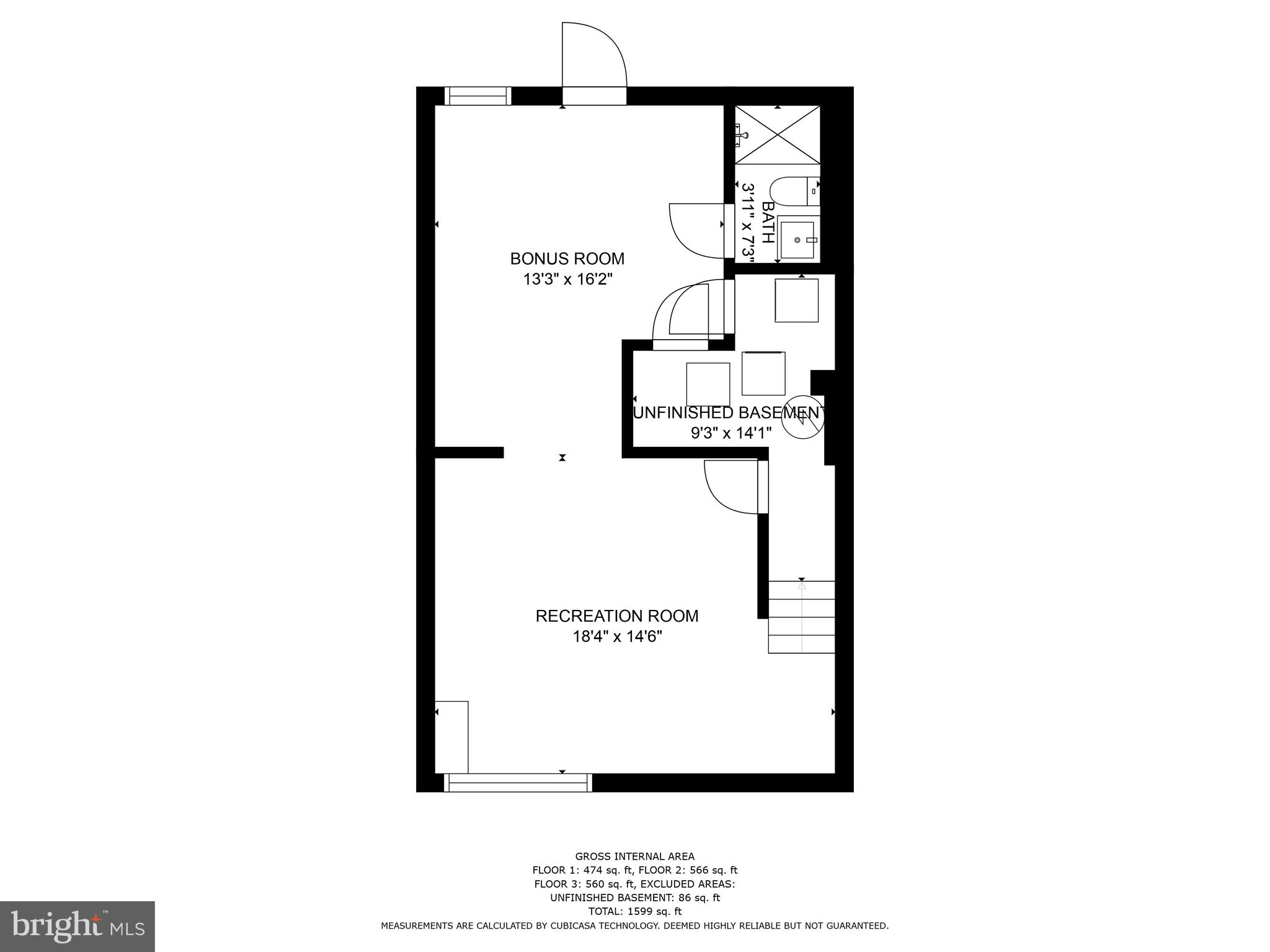 1613 Pentwood Road Baltimore, MD 21239 - Photo 39 of 41 Floor Plan-Lower Level