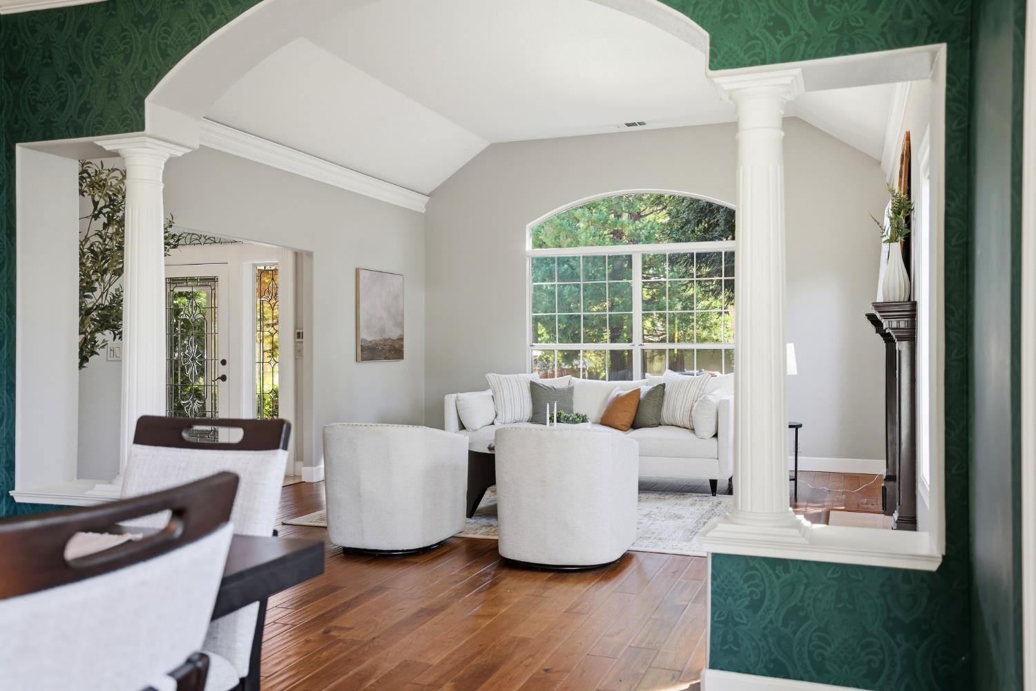 4330 Hale Ranch Lane Fair Oaks, CA 95628 - Photo 15 of 77 a living room with furniture and a large window