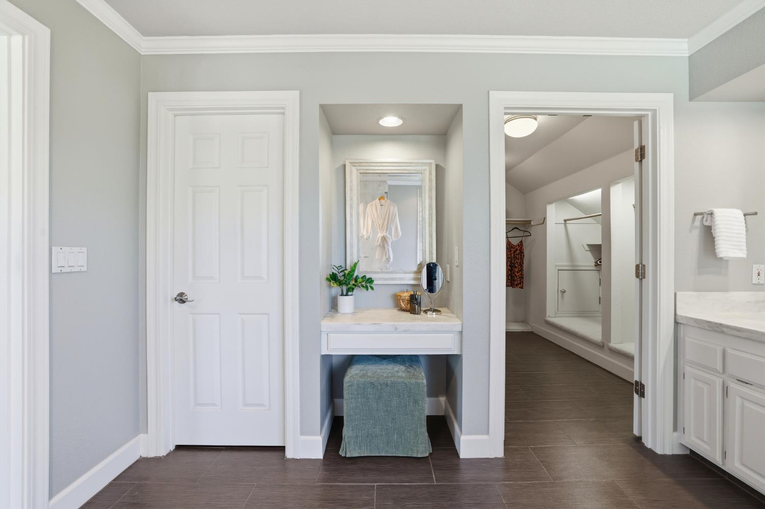 4330 Hale Ranch Lane Fair Oaks, CA 95628 - Photo 52 of 77 a view of living room and bedroom with wooden floor