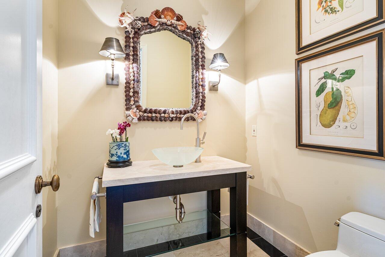 3138 Gulf Stream Road Gulf Stream, FL 33483 - Photo 32 of 46 Powder Room