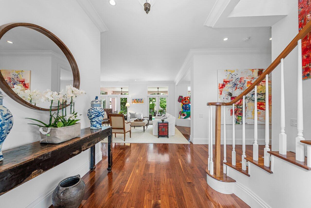 View from Foyer into House