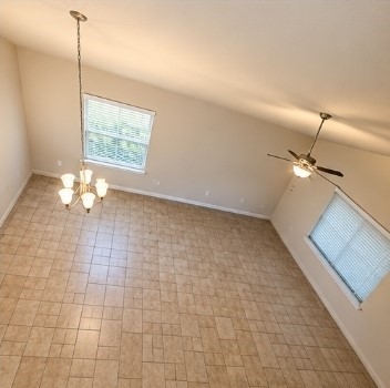 2634 Prancing Stream Drive Spring, TX 77373 - Photo 22 of 31 Upstairs Loft Area View of Downstairs Living Room