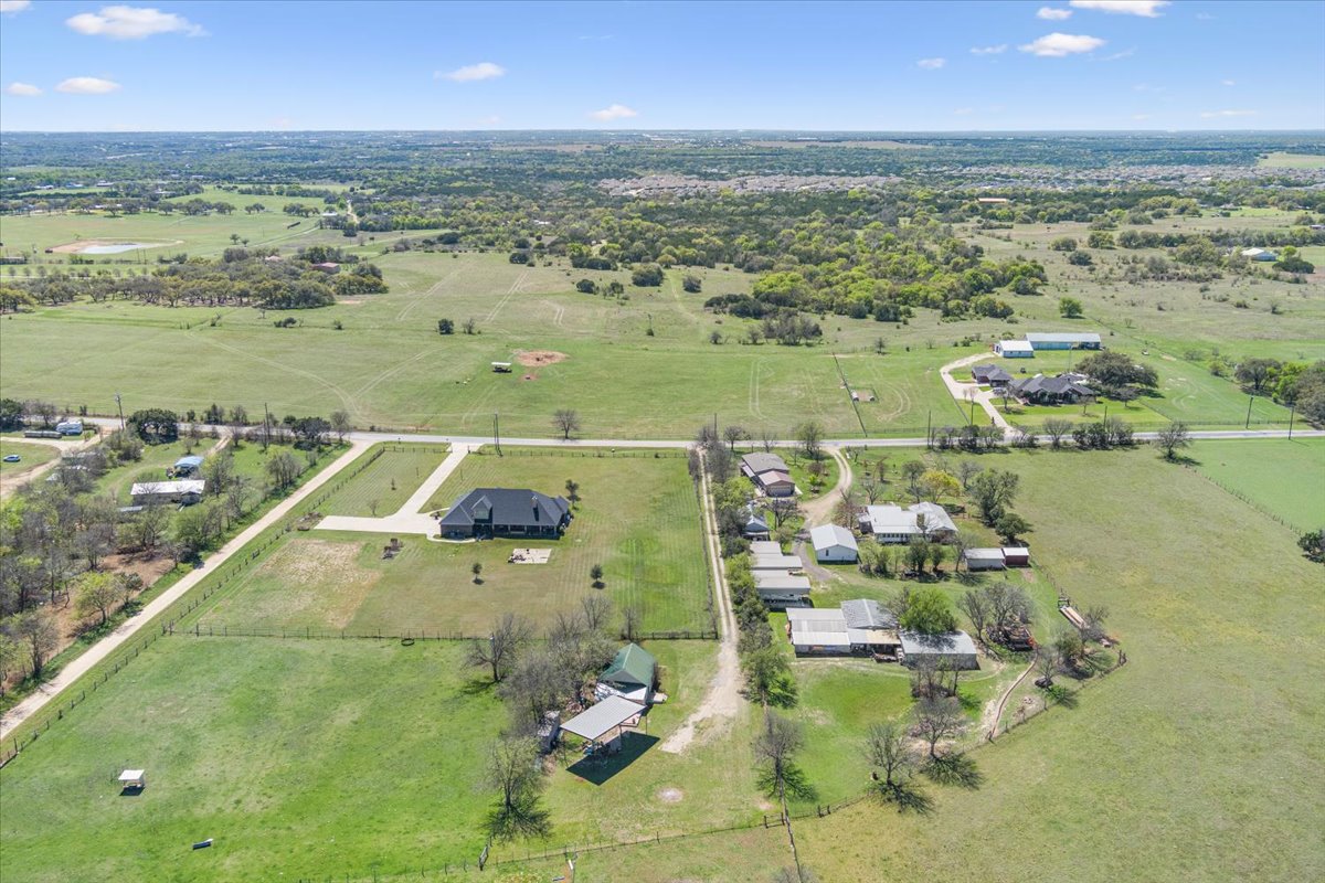 2804 Auction Barn Road Belton, TX 76513 - Photo 17 of 22 Aerial view of sparsely populated area featuring agricultural land