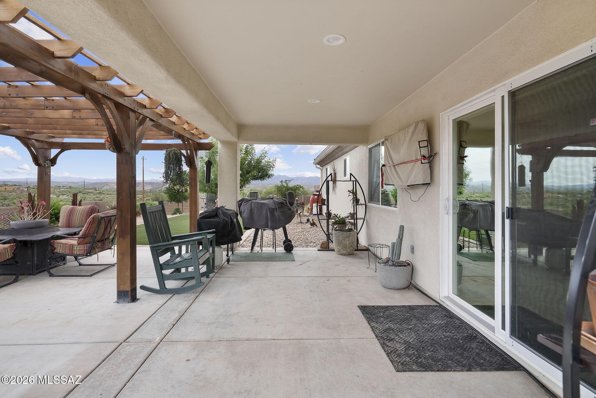 1752 Circulo Agua Blanca Rio Rico, AZ 85648 - Photo 21 of 41 Covered Patio