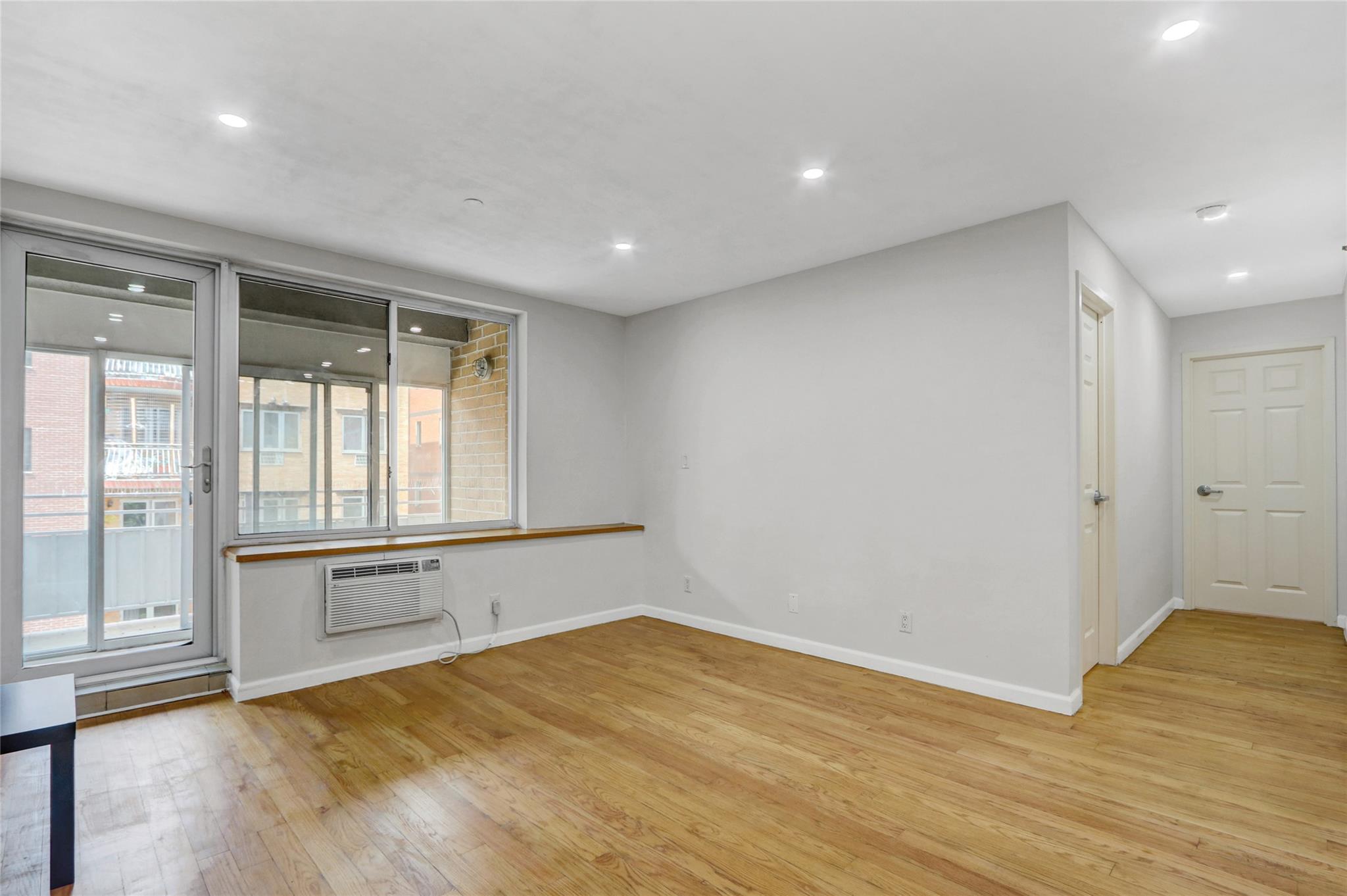 43-17 Union Street, Unit 5A Queens, NY 11355 - Photo 6 of 19 Unfurnished room featuring light wood-style floors and recessed lighting