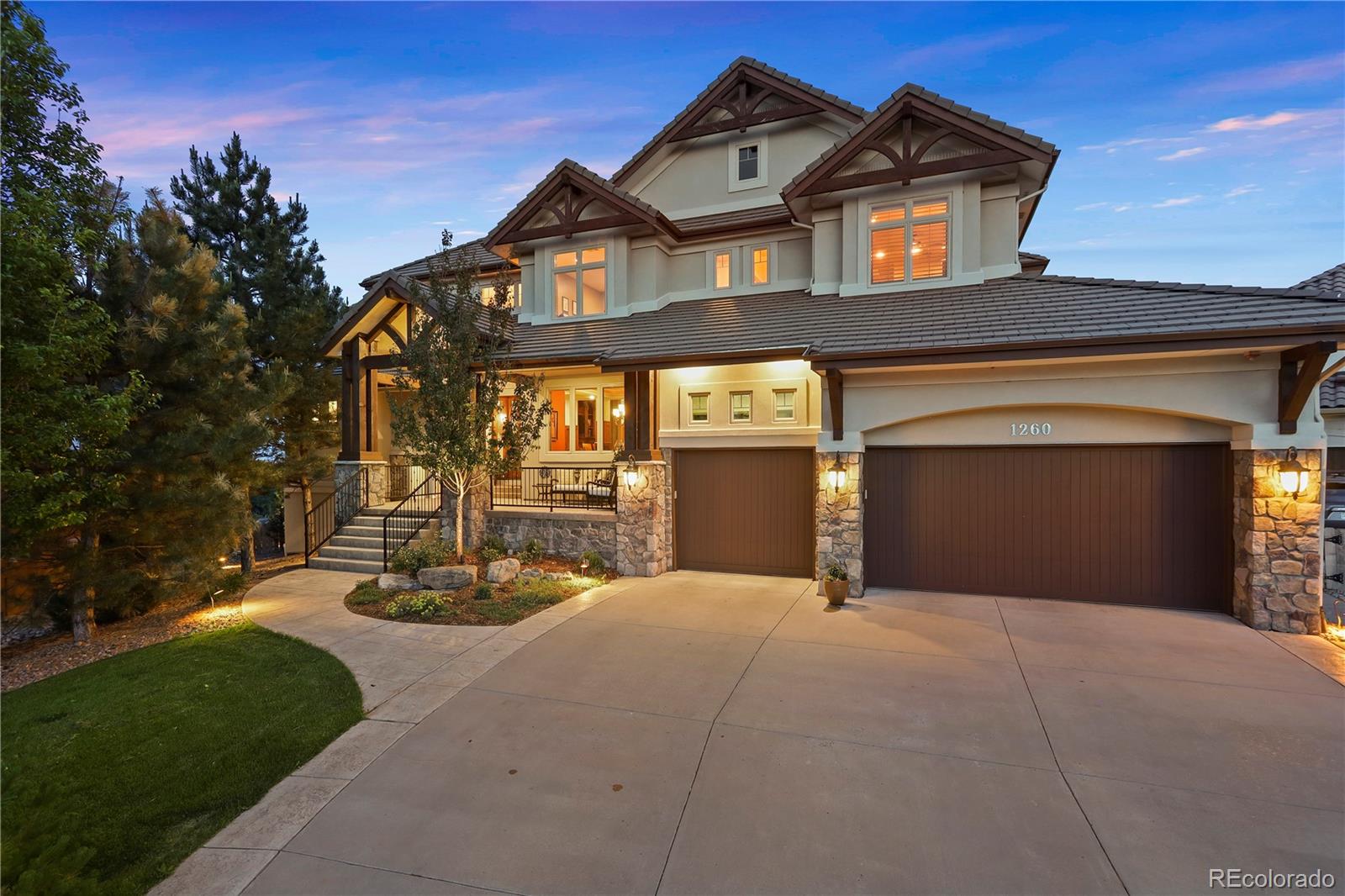 1260 Buffalo Ridge Road Castle Pines, CO 80108 - Photo 1 of 38