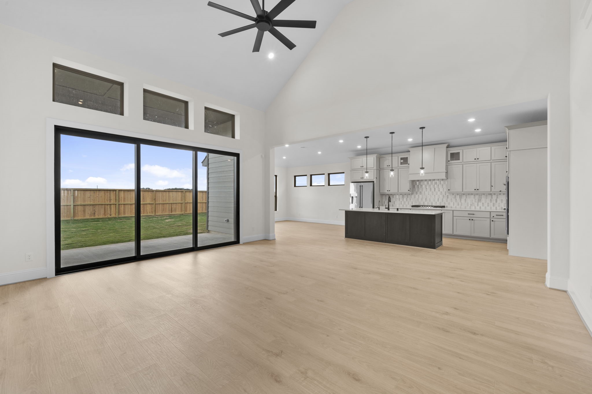 648 Cross Timbers Trace Hempstead, TX 77445 - Photo 19 of 40 a view of a kitchen with a sink and a large window