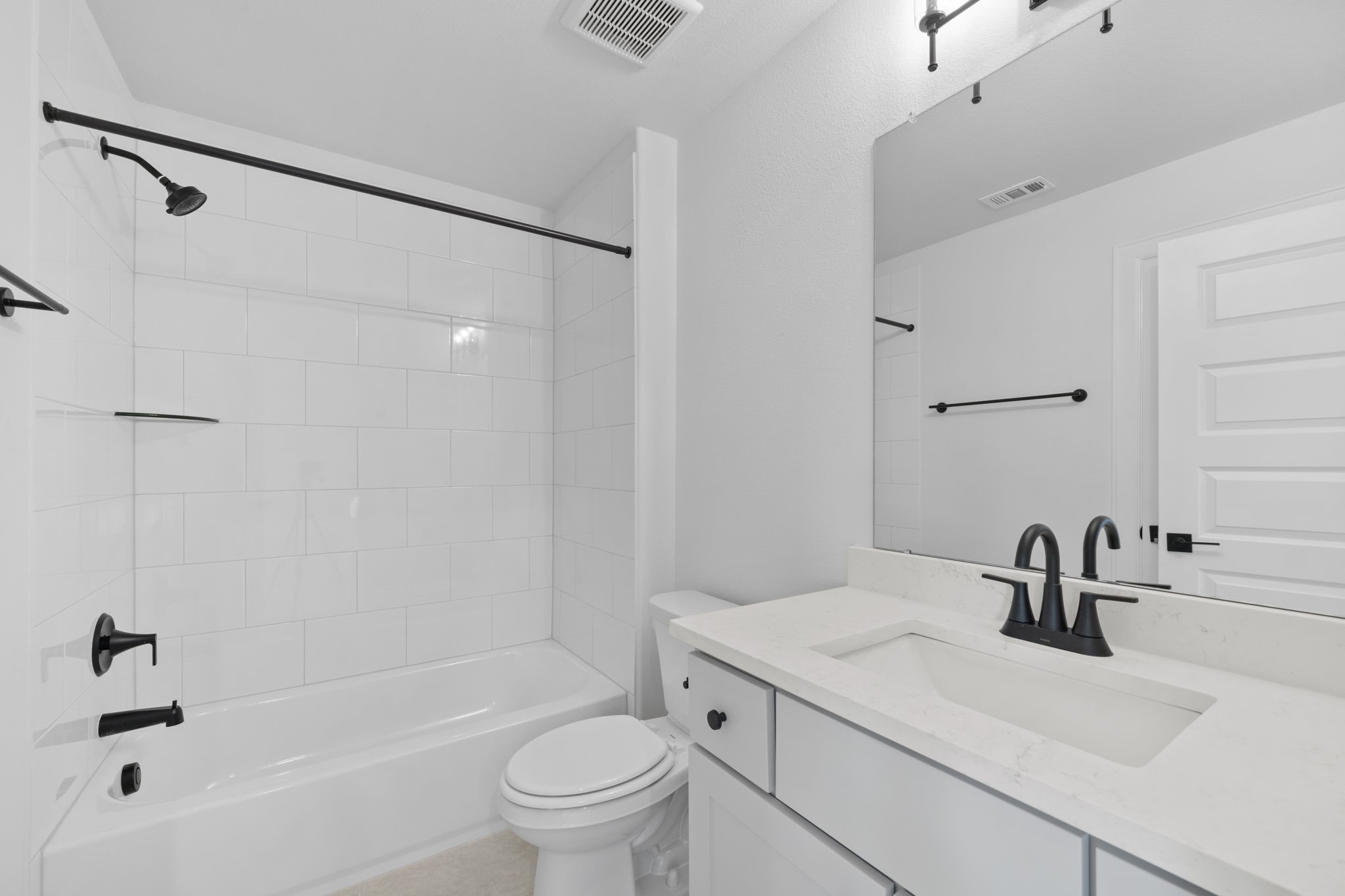 648 Cross Timbers Trace Hempstead, TX 77445 - Photo 31 of 40 a bathroom with a sink toilet and shower