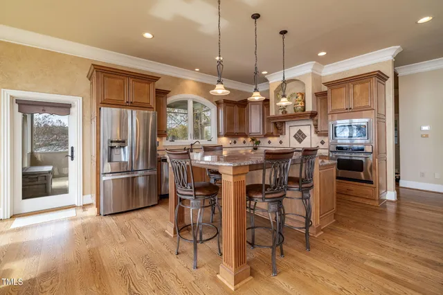 a bathroom with a shower and toilet