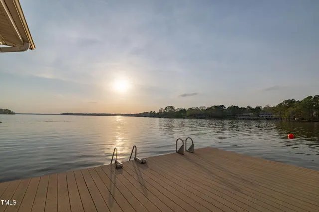 a view of a terrace with a yard