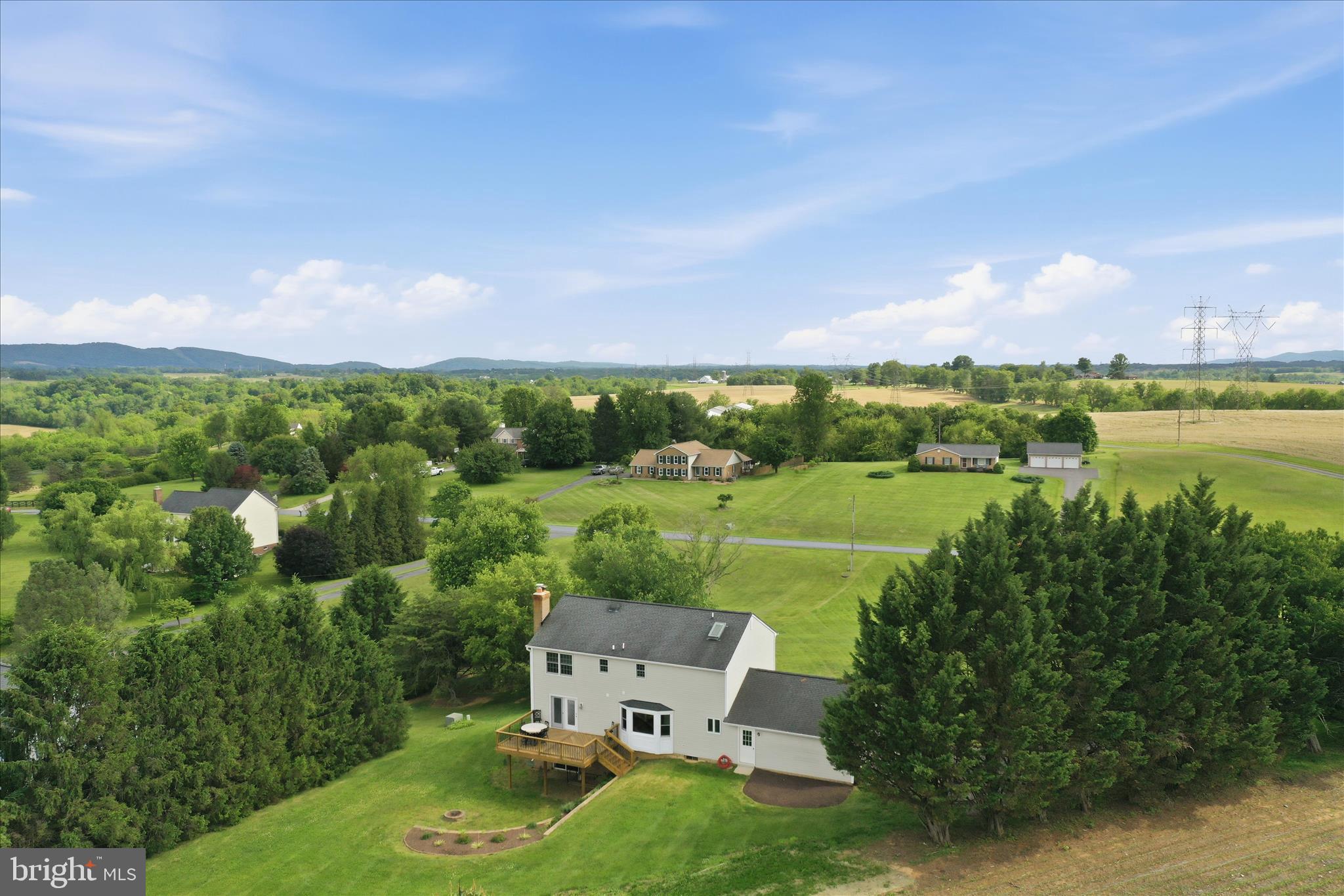 2700 Poffenberger Road Middletown, MD 21769 - Photo 42 of 46 Ariel View Of Back Of Home