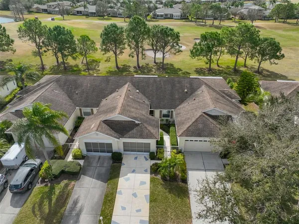 an aerial view of ocean residential house with outdoor space