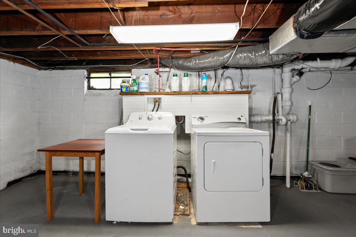 1708 Wrightfield Road Yardley, PA 19067 - Photo 21 of 41 a utility room with dryer and washer