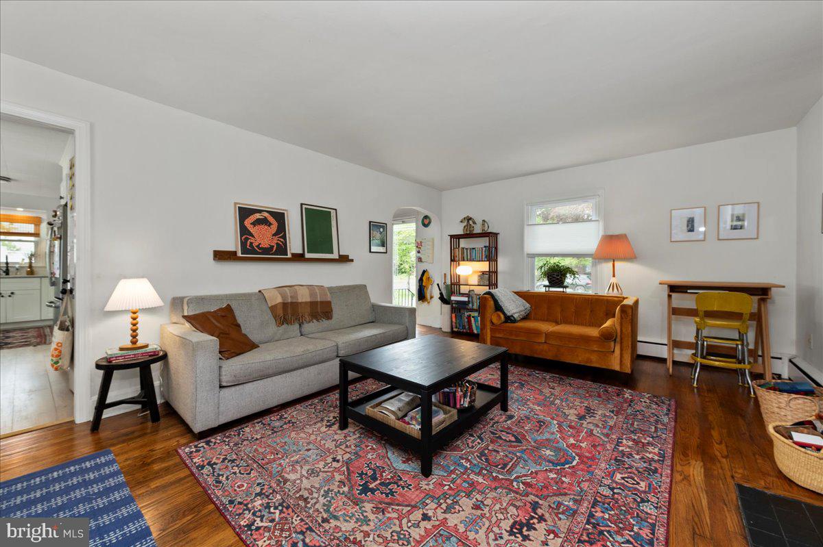 1708 Wrightfield Road Yardley, PA 19067 - Photo 6 of 41 a living room with furniture and a flat screen tv