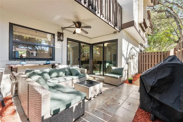 a view of a wooden fence