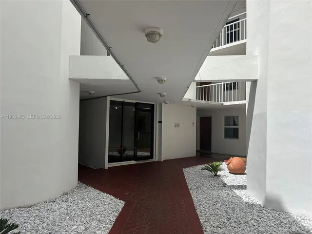 a view of an entryway of the house