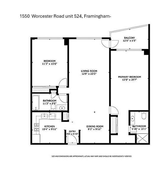 1550 Worcester Road, Unit 524 Framingham, MA 01702 - Photo 39 of 39 Gallery Image 39