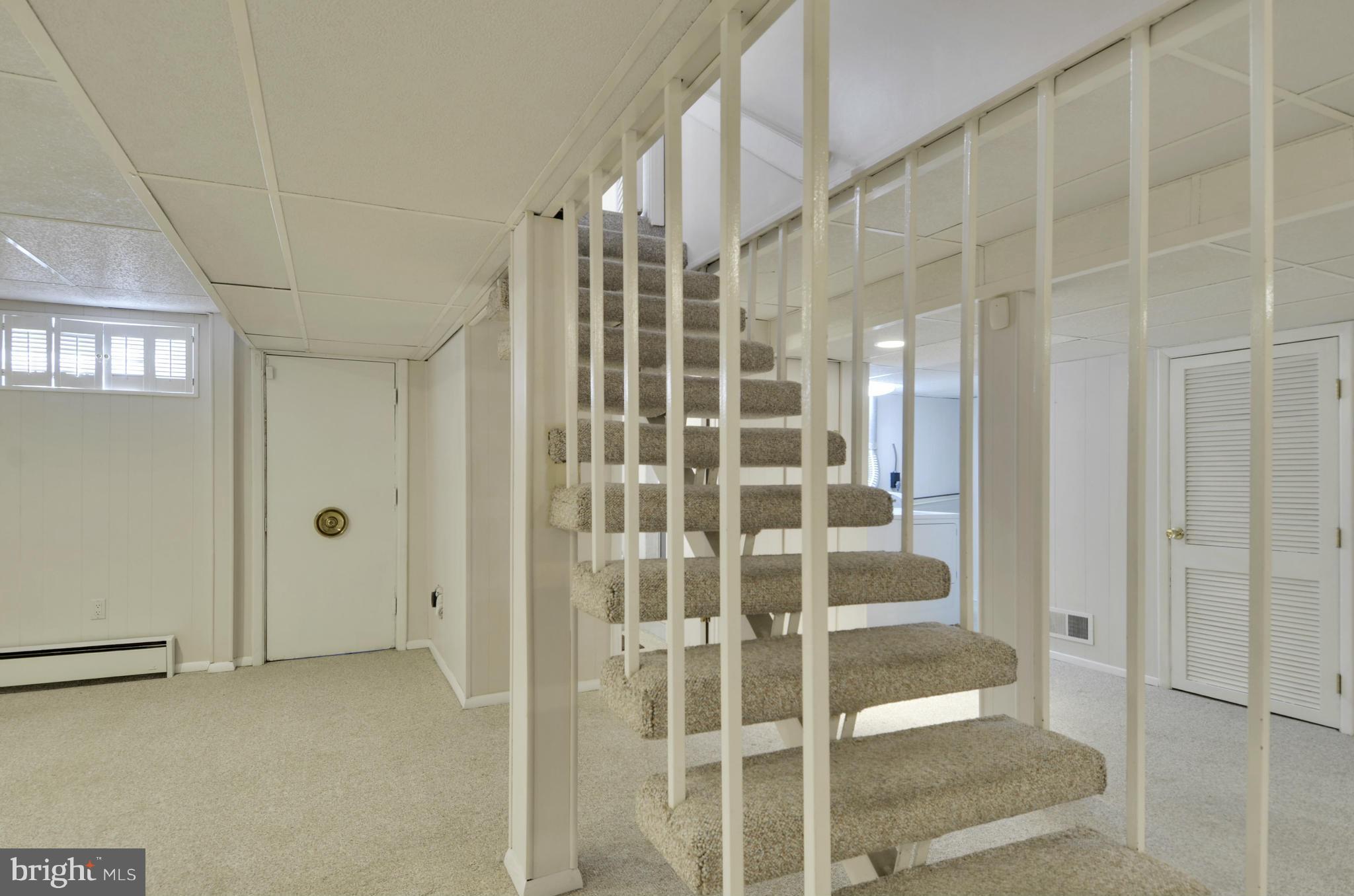 1602 Roxanna Road Northwest Washington, DC 20012 - Photo 3 of 18 Lower Level Stairs