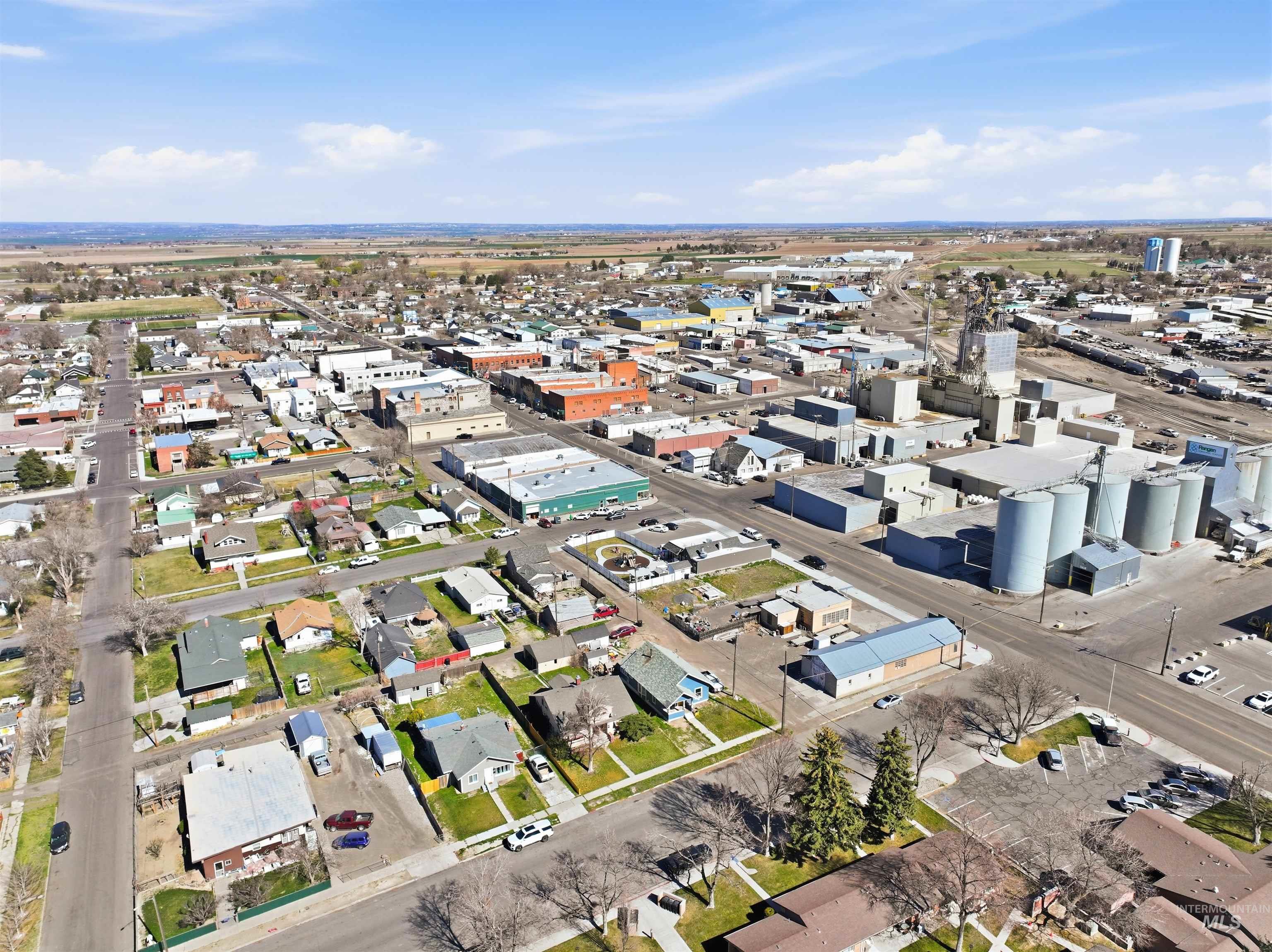 116 13th Avenue North Buhl, ID 83316 - Photo 36 of 37 Aerial view of an industrial area