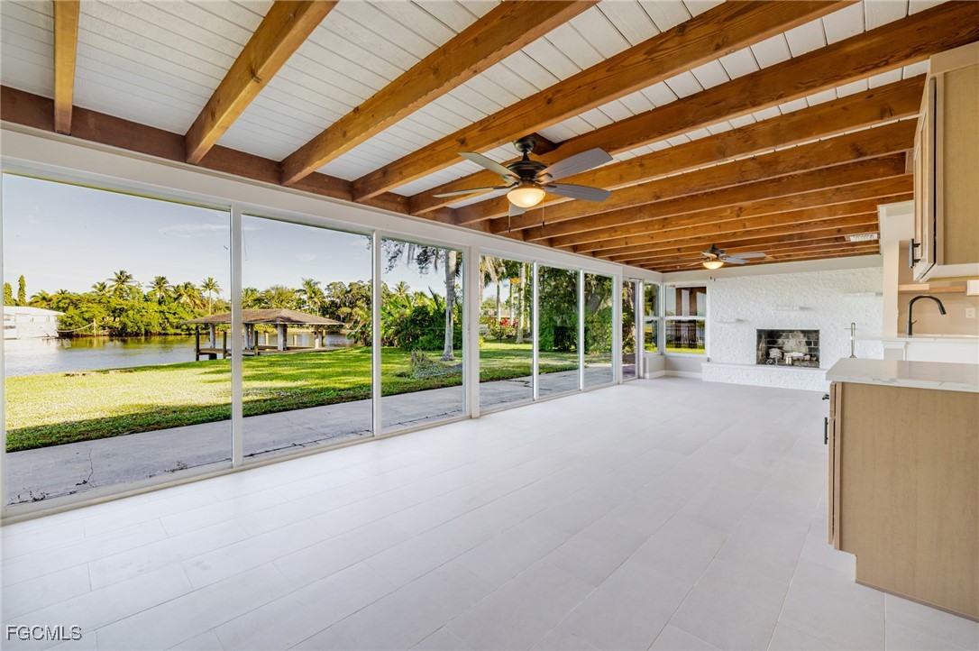 14502 Riverside Drive Fort Myers, FL 33905 - Photo 14 of 33 a view of a house with a backyard