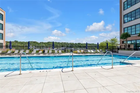 a view of an outdoor space and seating area