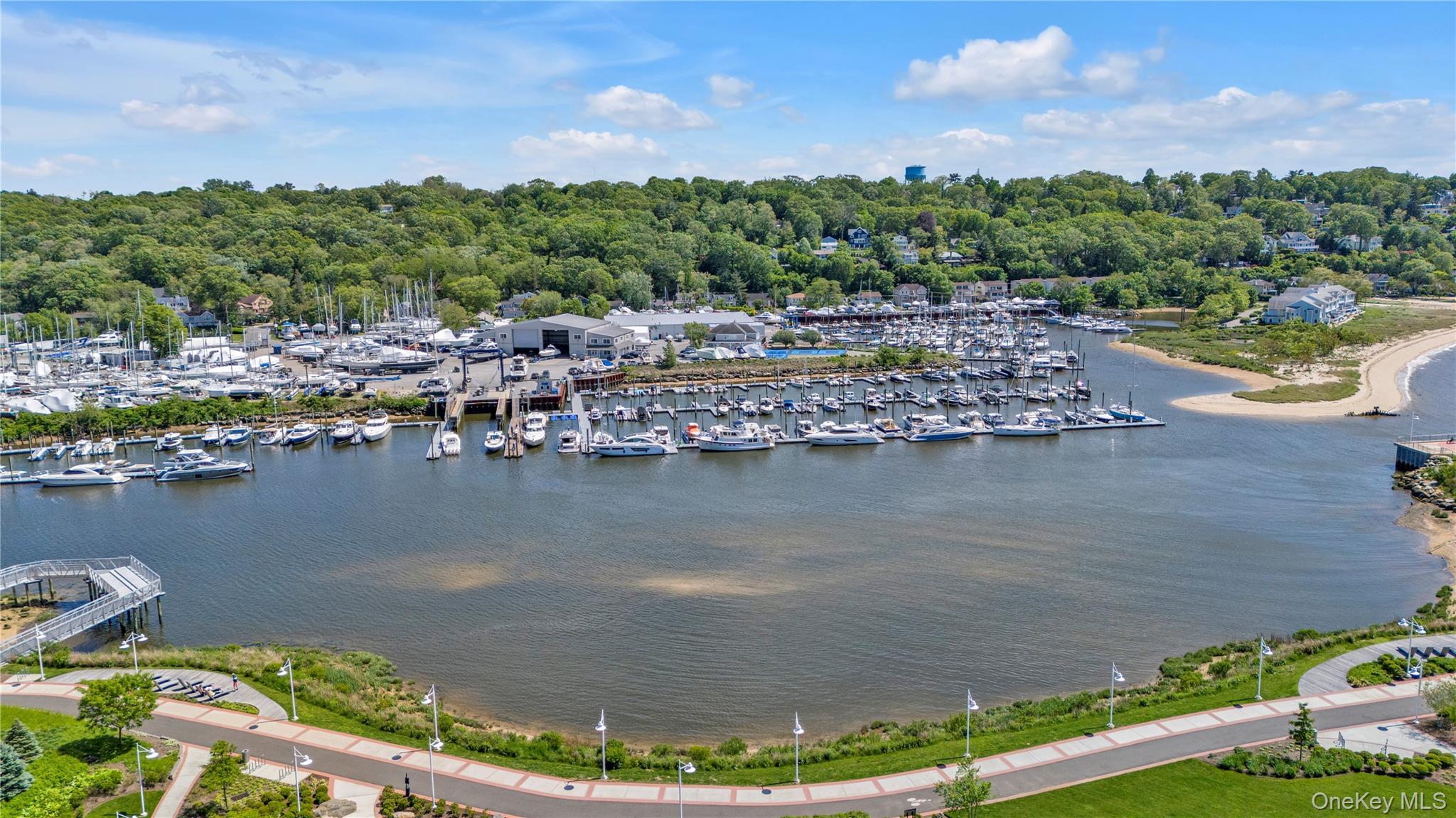 100 Garvies Point Road, Unit 1238 Glen Cove, NY 11542 - Photo 5 of 41 a view of a lake with a mountain