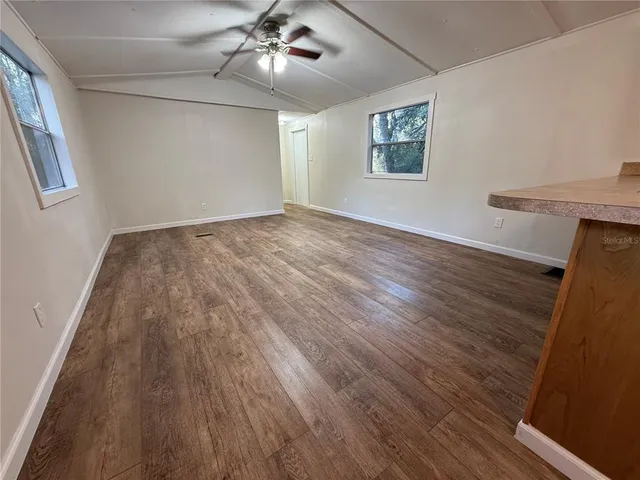 a view of outdoor space with garden view