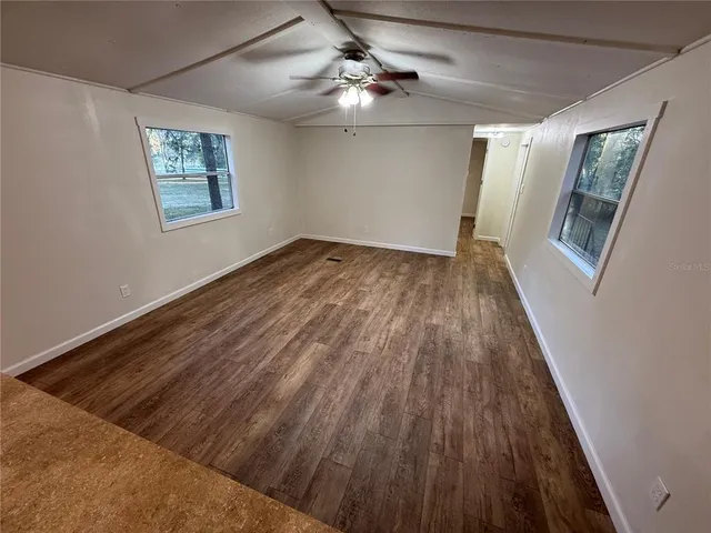 a view of outdoor space with trees