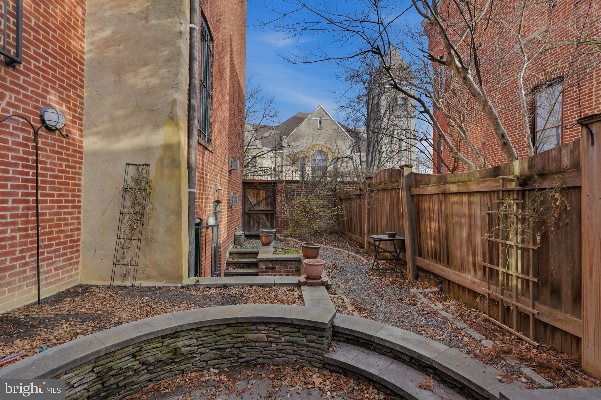 1002 N Street Northwest Washington, DC 20001 - Photo 32 of 33 a view of a entrance gate of a house