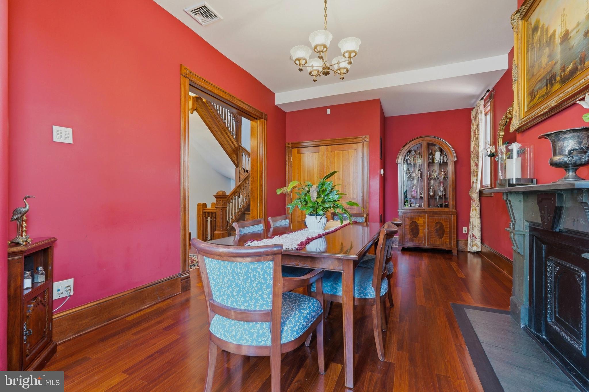 1002 N Street Northwest Washington, DC 20001 - Photo 6 of 33 a view of a dining room with furniture and wooden floor