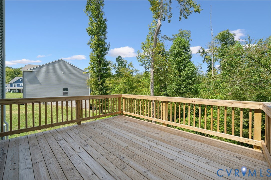 9529 Fuchsia Drive Richmond, VA 23237 - Photo 27 of 28 a view of balcony with wooden floor