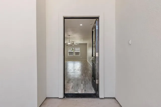 a view of water heater room